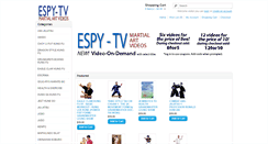 Desktop Screenshot of espytv.com