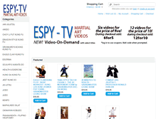 Tablet Screenshot of espytv.com